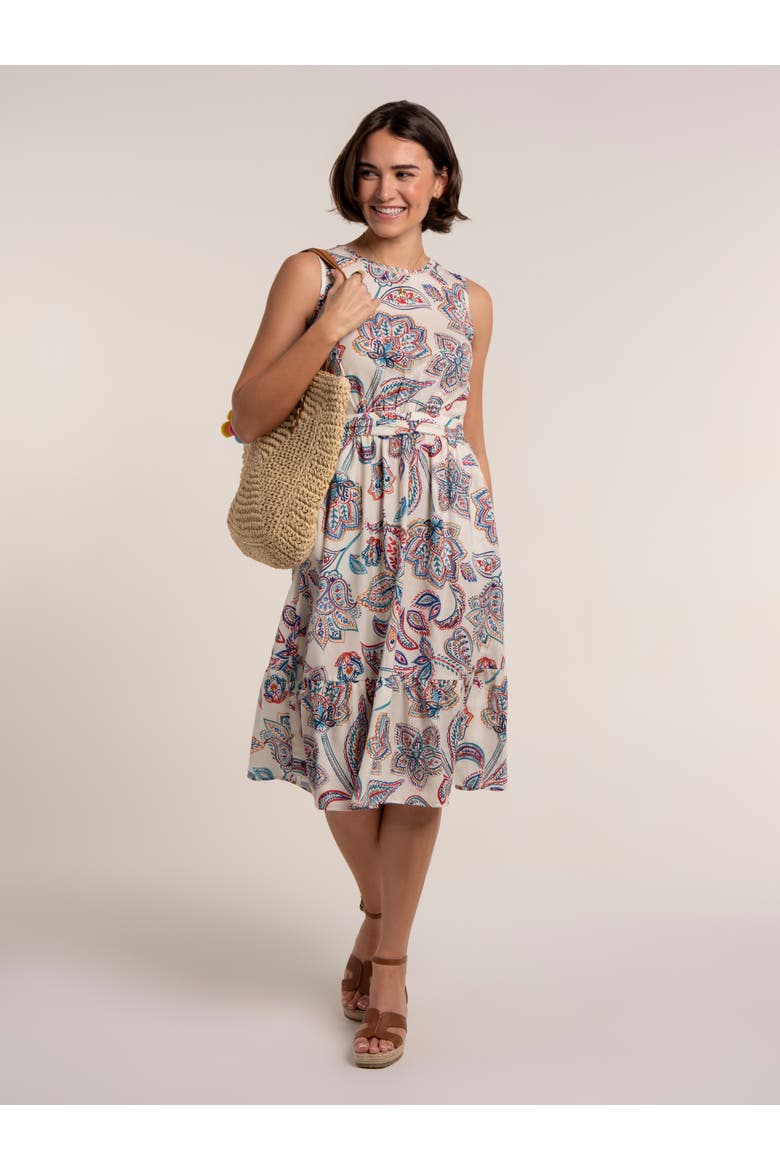 Ioanna Midi Dress, Main, color, Multi