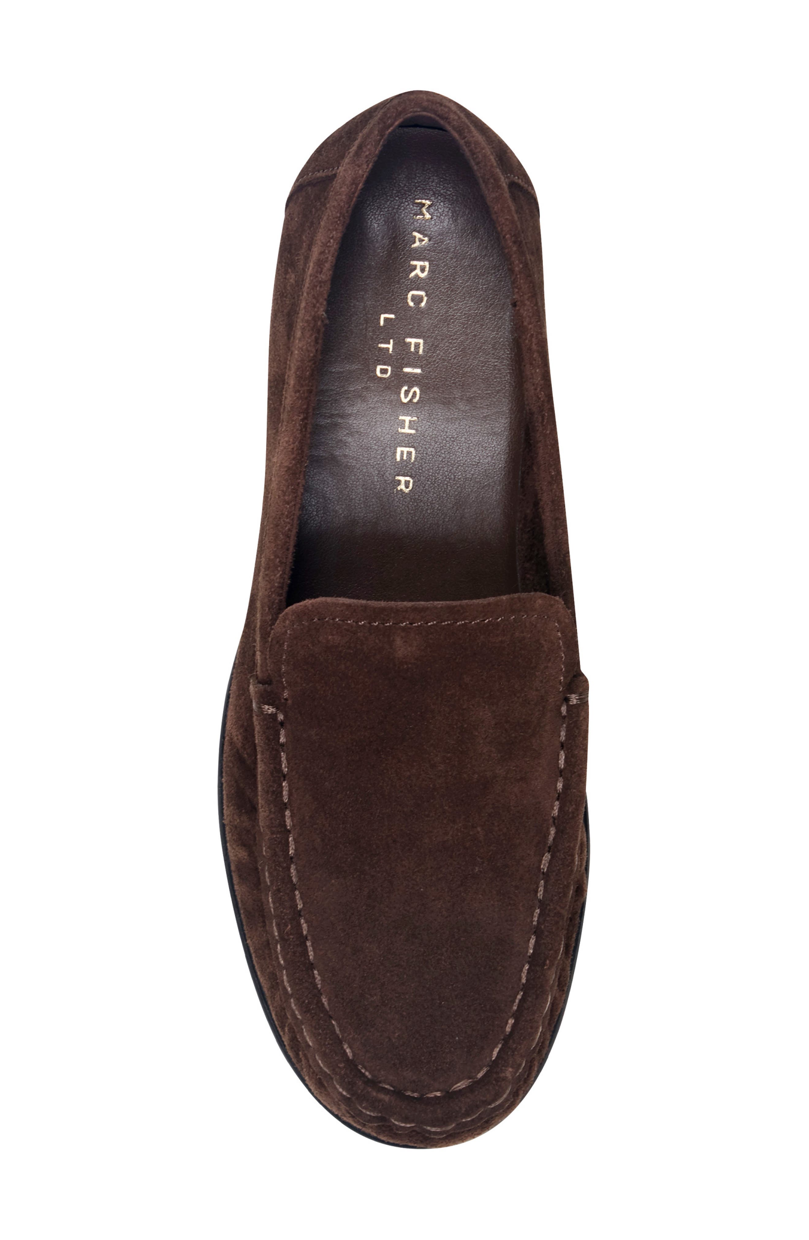 Mazle Loafer, Alternate, color, DARK BROWN