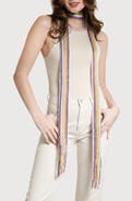 SAACHI Stripe Shimmer Scarf
