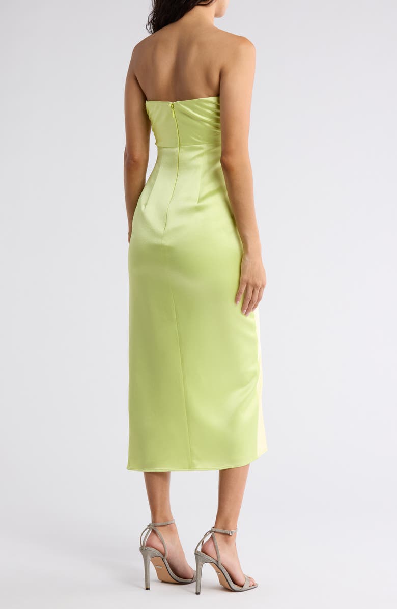 Neve Strapless Satin Gown