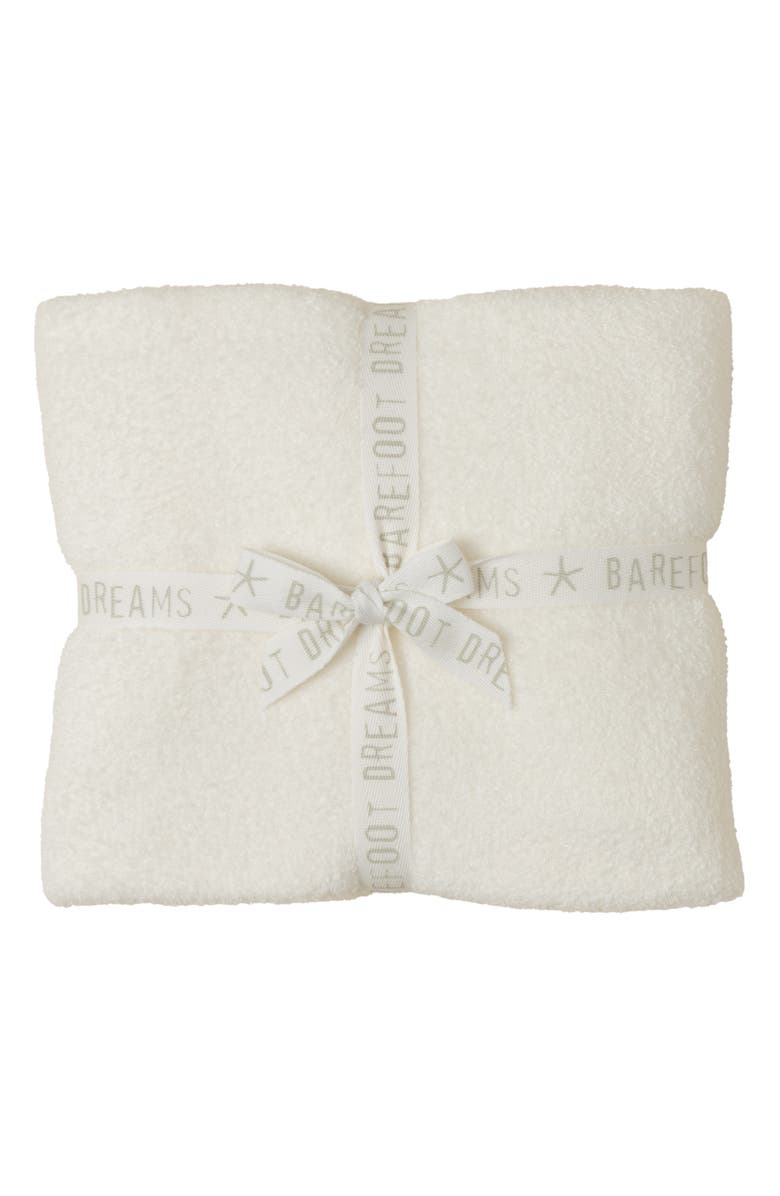 Barefoot Dreams<sup>®</sup> CozyChic<sup>®</sup> Lite Nordic Border Wrap, Alternate, color, Pearl/ Stone