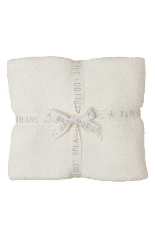 Barefoot Dreams ® Cozychic® Lite Nordic Border Wrap In White