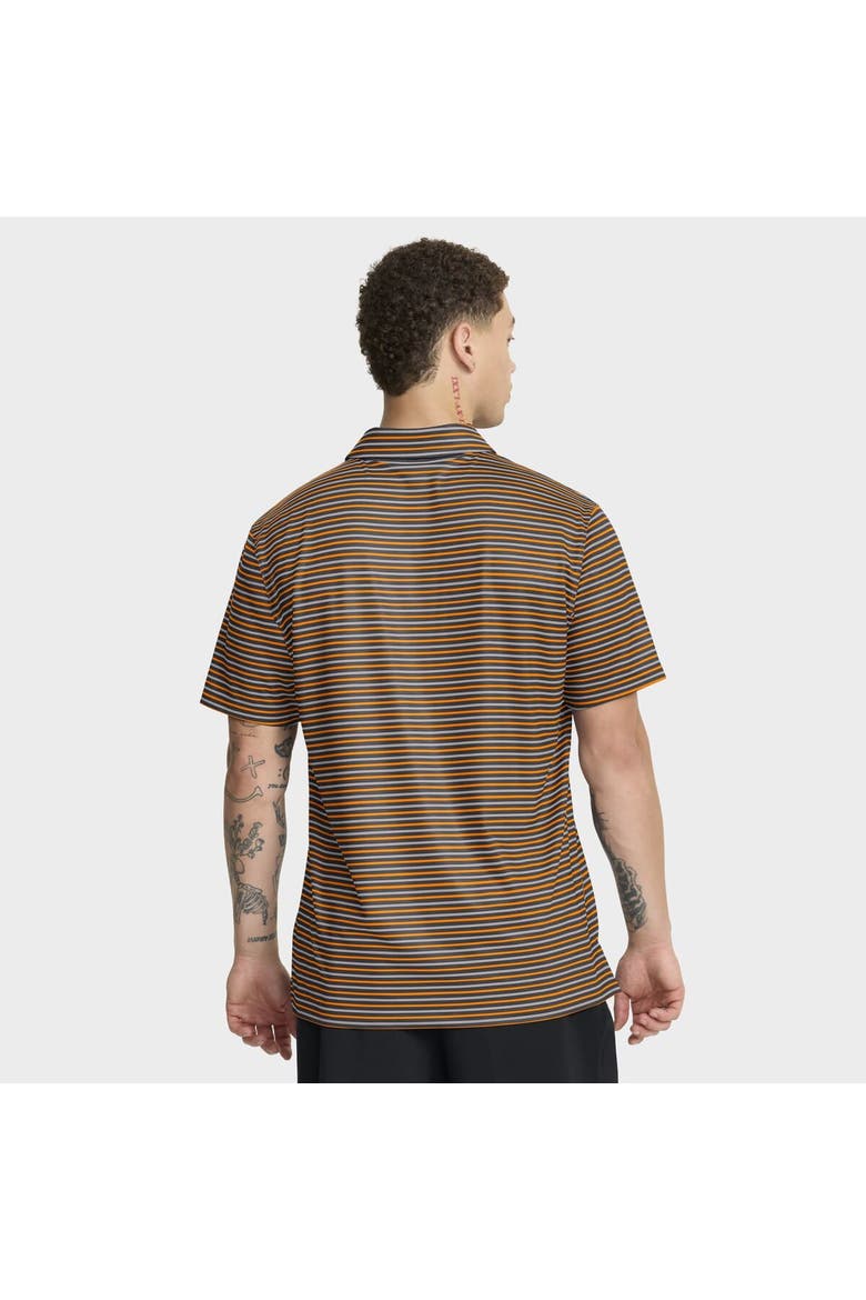 Men's Nike Tennessee Orange Tennessee Volunteers 2025 Coaches Premium Tour Stripe Dri-FIT Polo, Alternate, color, Tennessee Orange