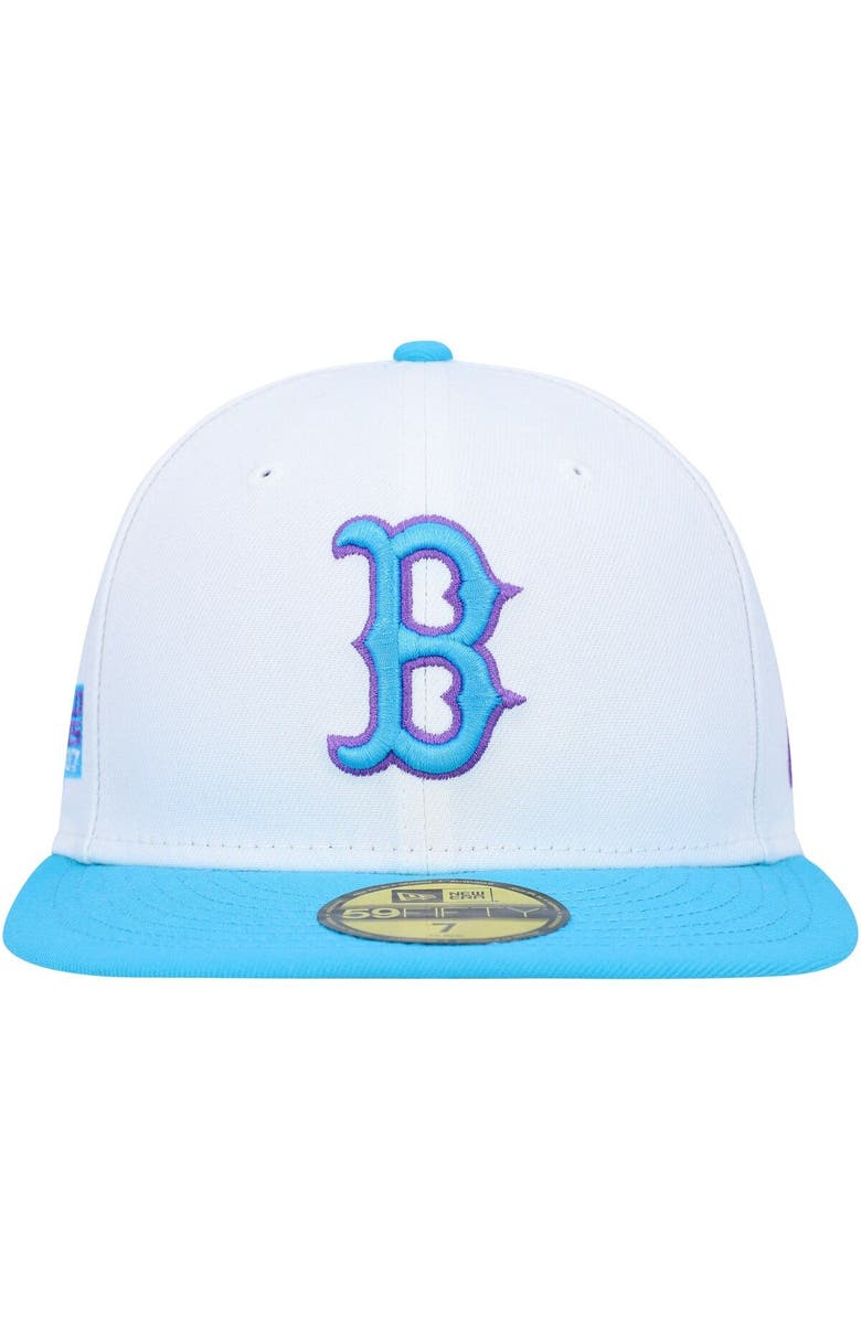 New Era Men's New Era White Boston Red Sox 2007 World Series Vice 59FIFTY Fitted Hat, Alternate, color, White