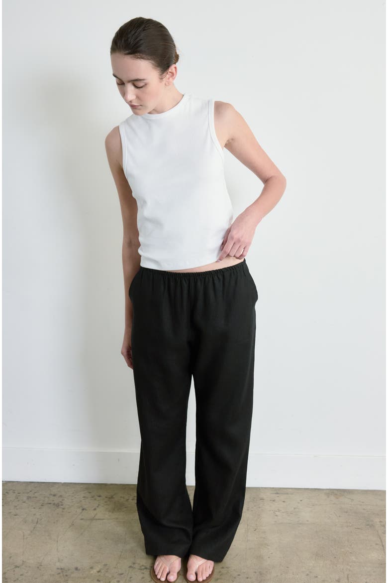 Classic Round Neck Tank, Alternate, color, White