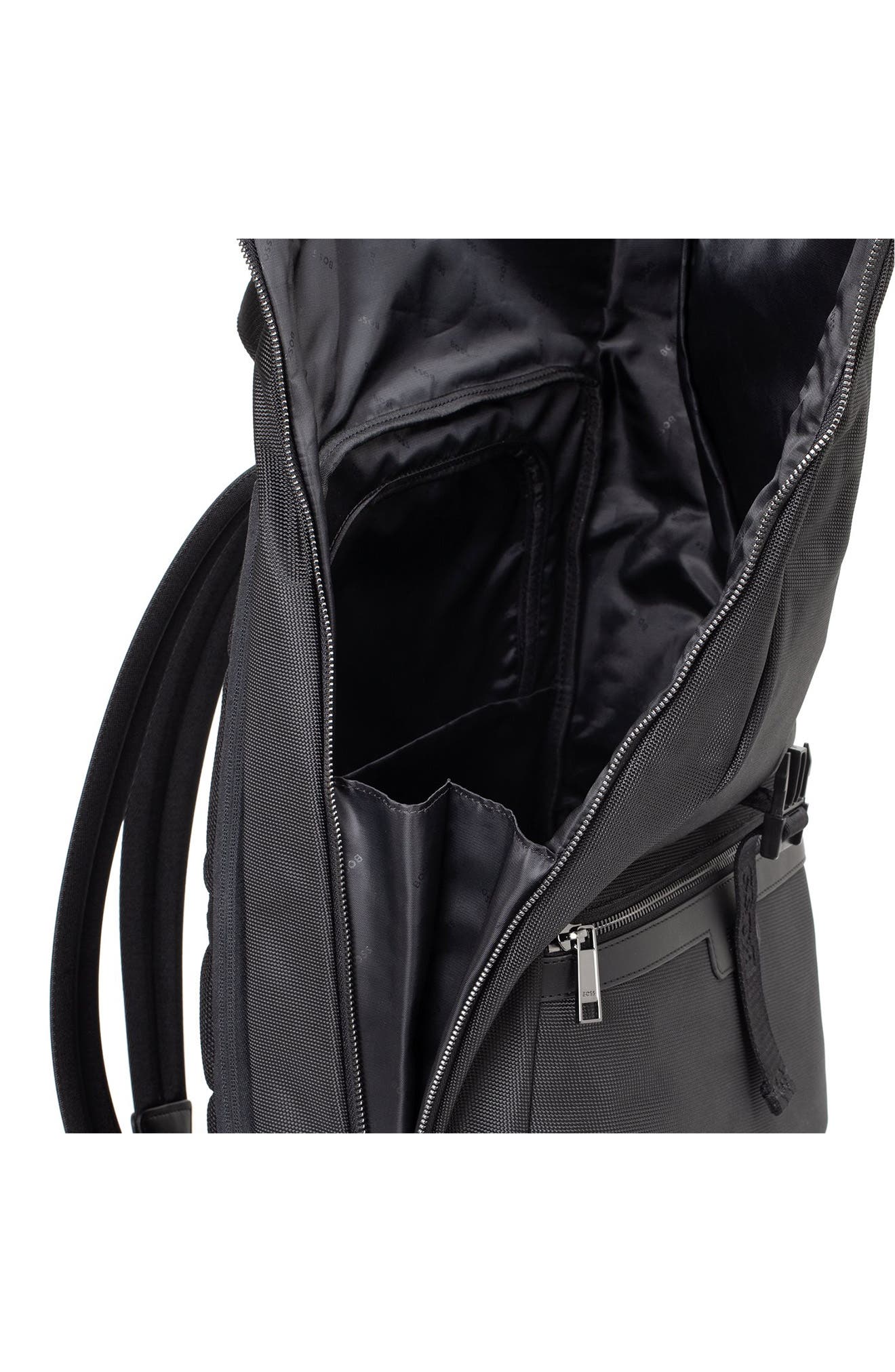 HUGO Ray N Roll Backpack, Alternate, color, Black