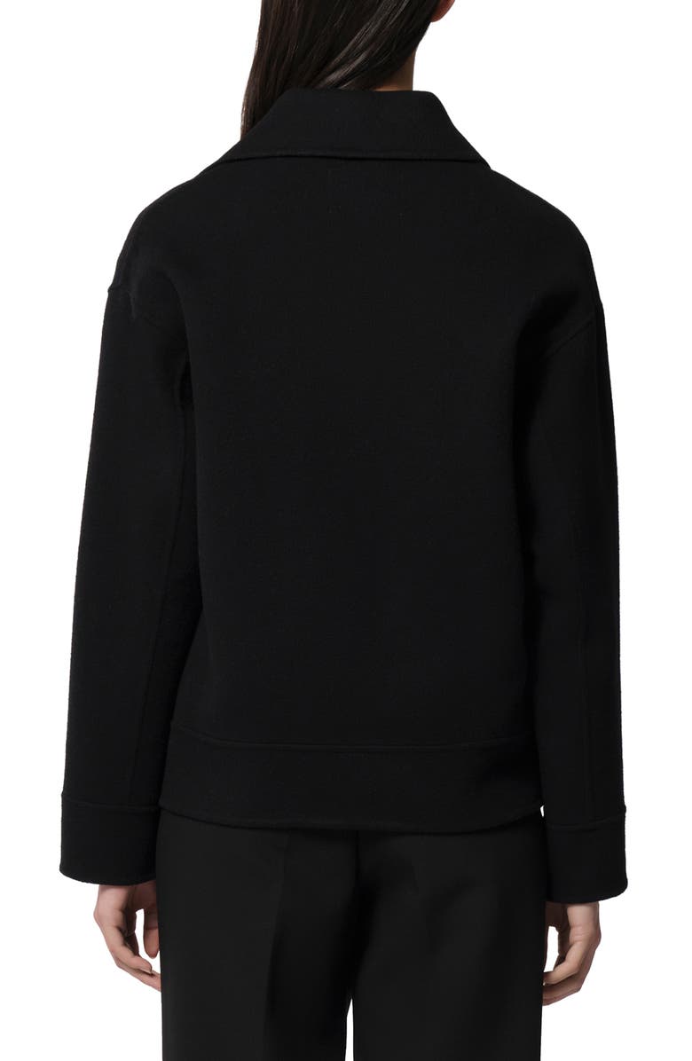 Soia & Kyo Iskra Covertible Sleeve Wool Blend Coat, Alternate, color, 