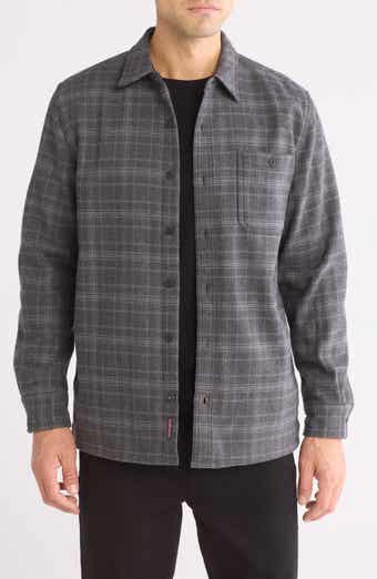 Weatherproof® Plaid Flannel Fleece Bonded Shirt Jacket