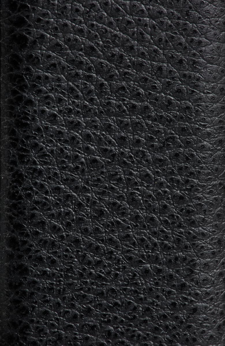 Palm Angels Monogram Buckle Leather Belt, Alternate, color, 