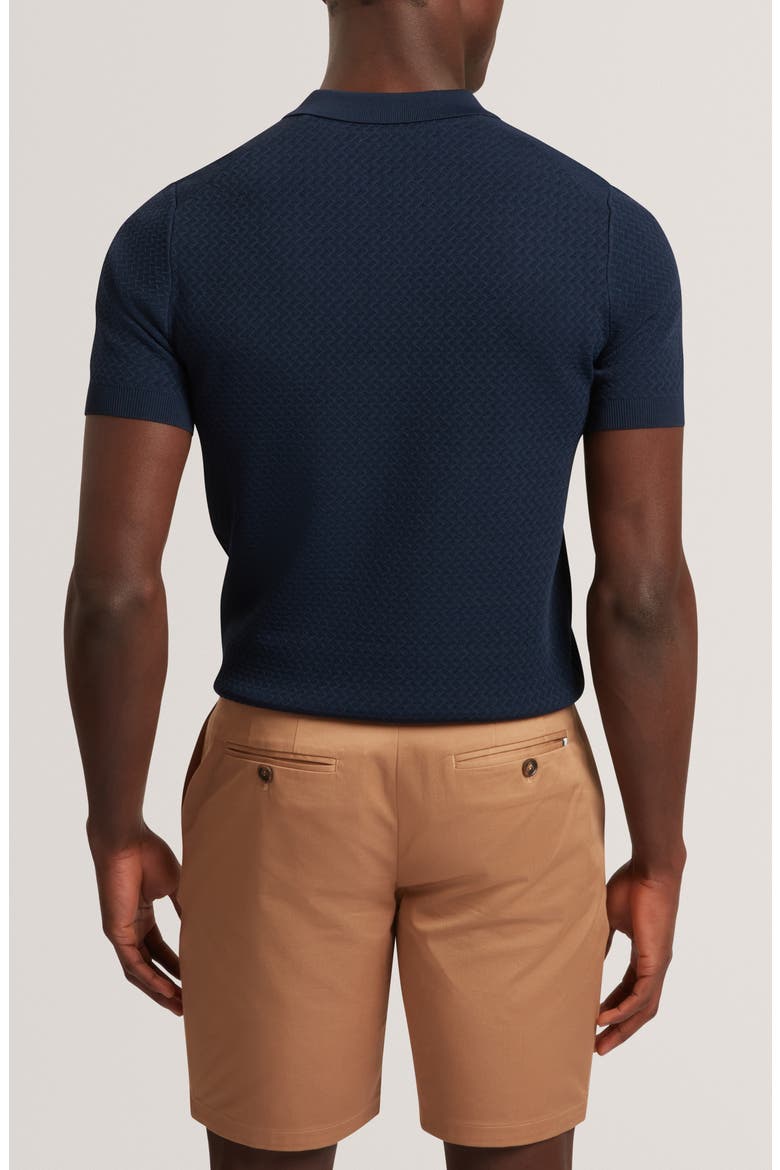 Luthen Zigzag Polo, Alternate, color, NAVY