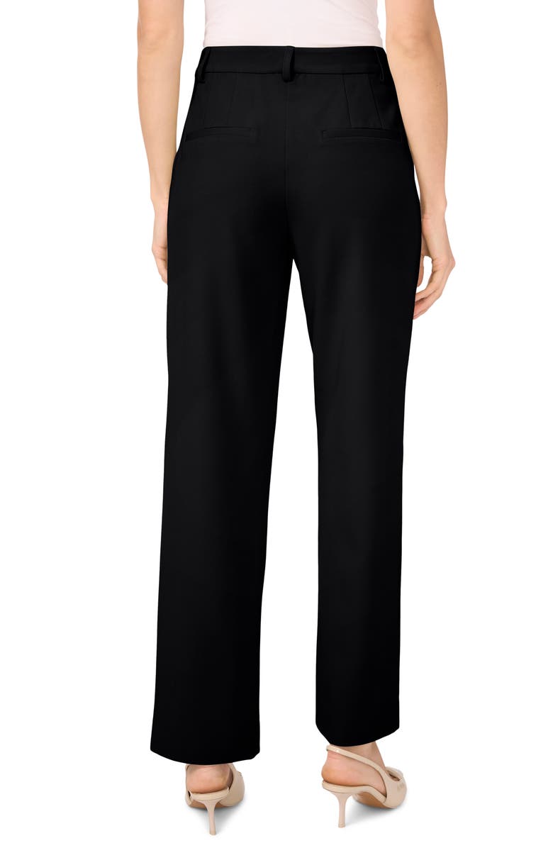 Halogen<sup>®</sup> High Waist Straight Leg Pants, Alternate, color, Rich Black