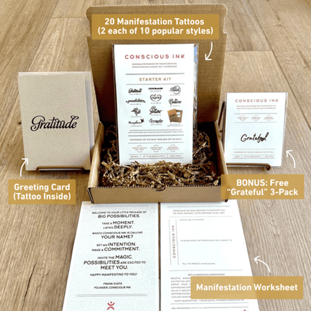 Conscious Ink Original Starter Kit In White