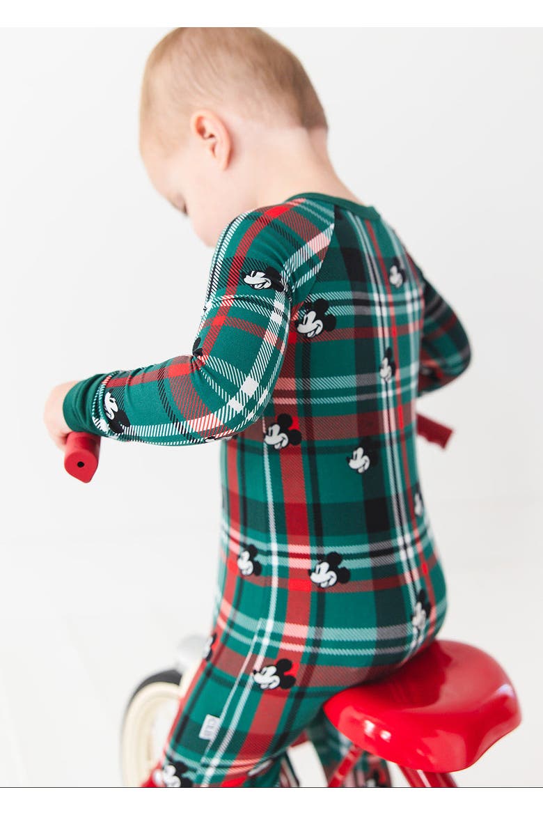 Steamboat Willie Tartan Convertible Romper, Alternate, color, Multicolor