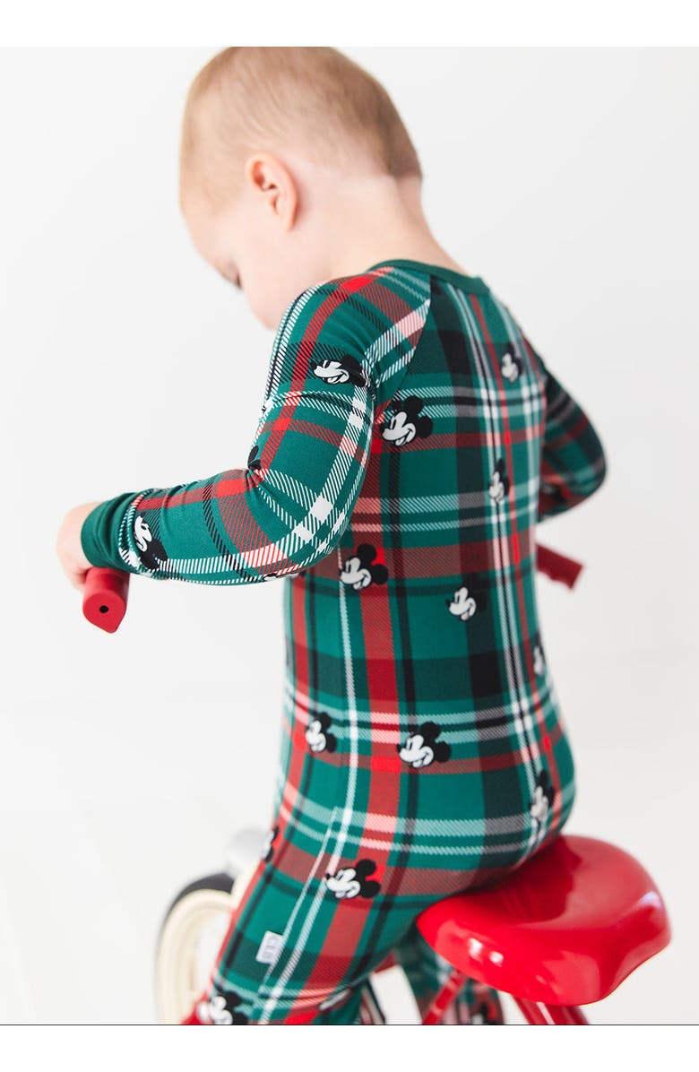 Charlie Lou Baby<sup>®</sup> Steamboat Willie Tartan Convertible Romper, Alternate, color, Multicolor