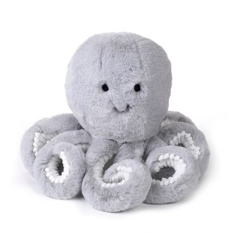 Ocean Blue Plush Octopus Stuffed Animal Toy - Inky