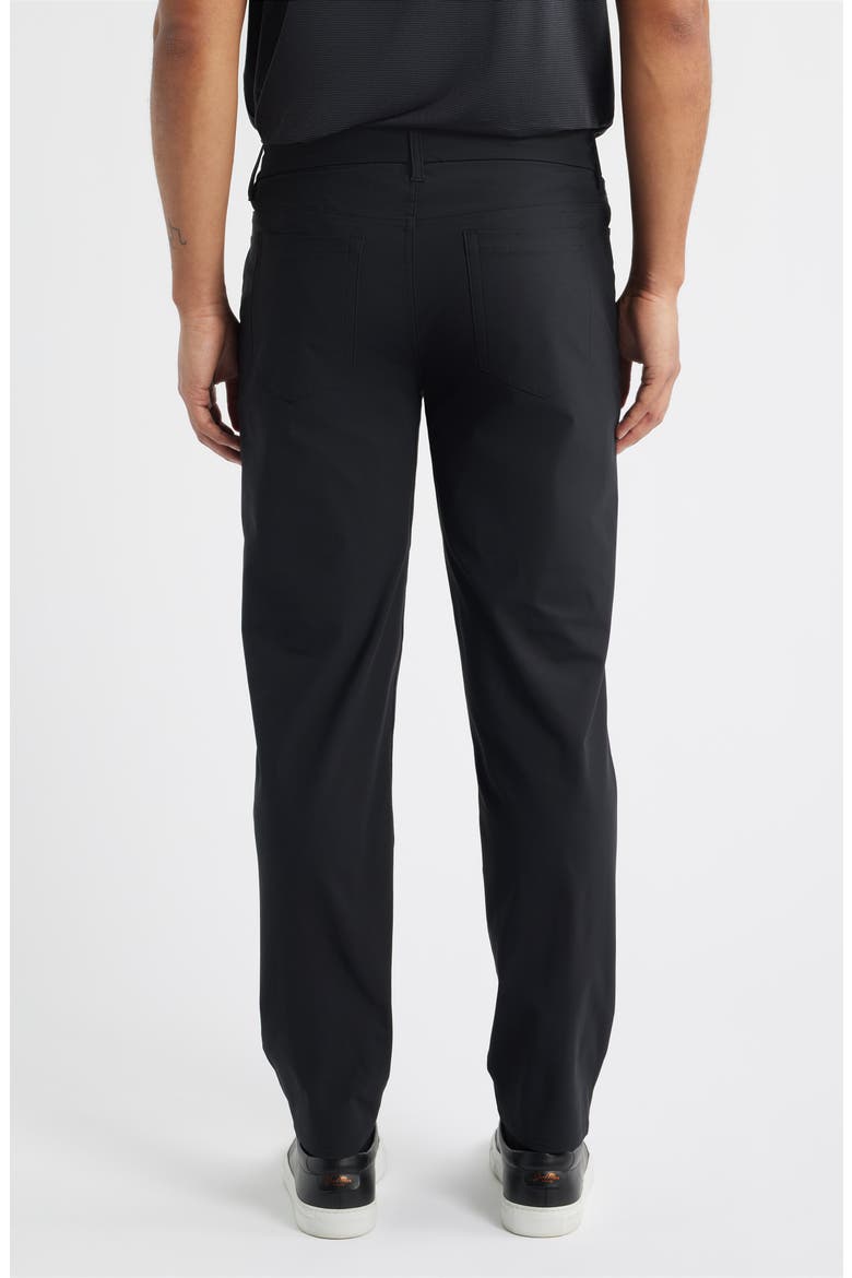Driver Slim Fit Five Pocket Pants, Alternate, color, BLACK