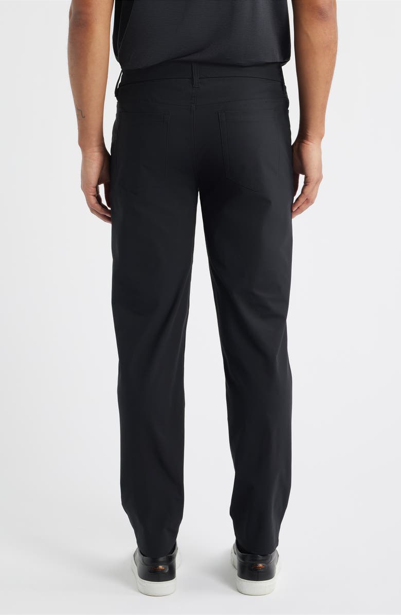 Zella Driver Slim Fit Five Pocket Pants, Alternate, color, Black