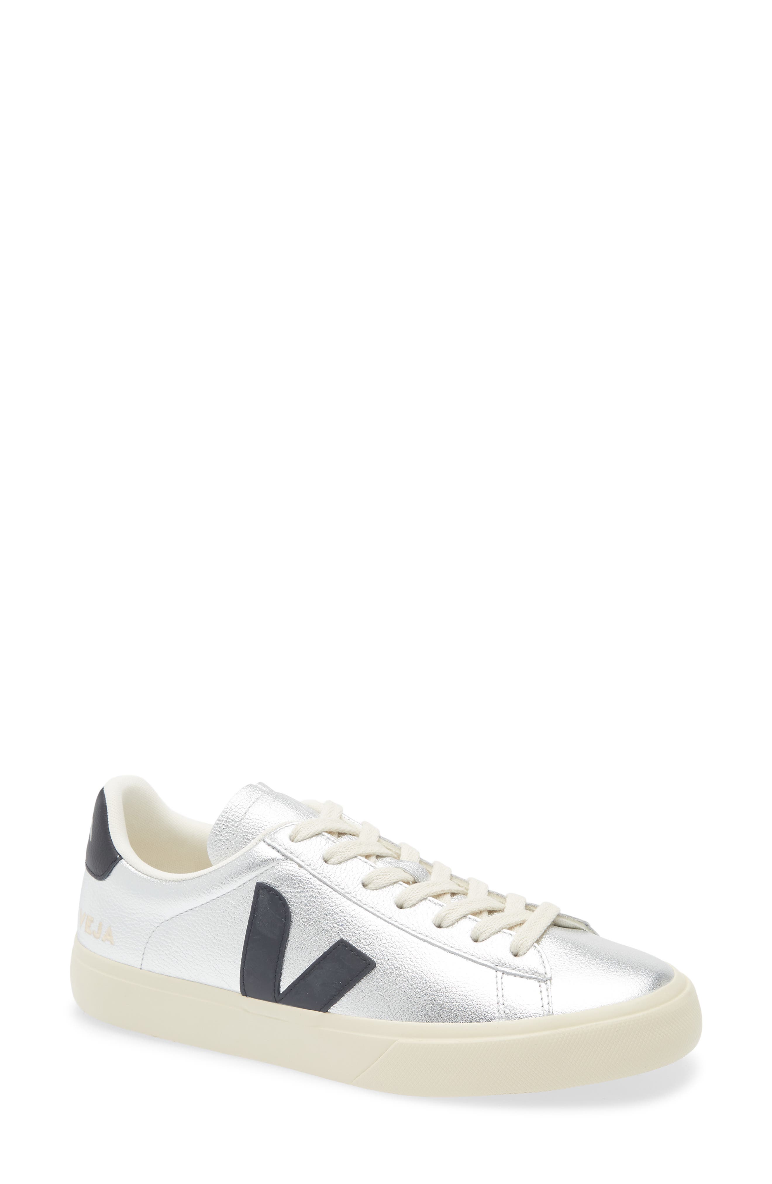 Veja Campo Sneaker, Main, color, Silver Black