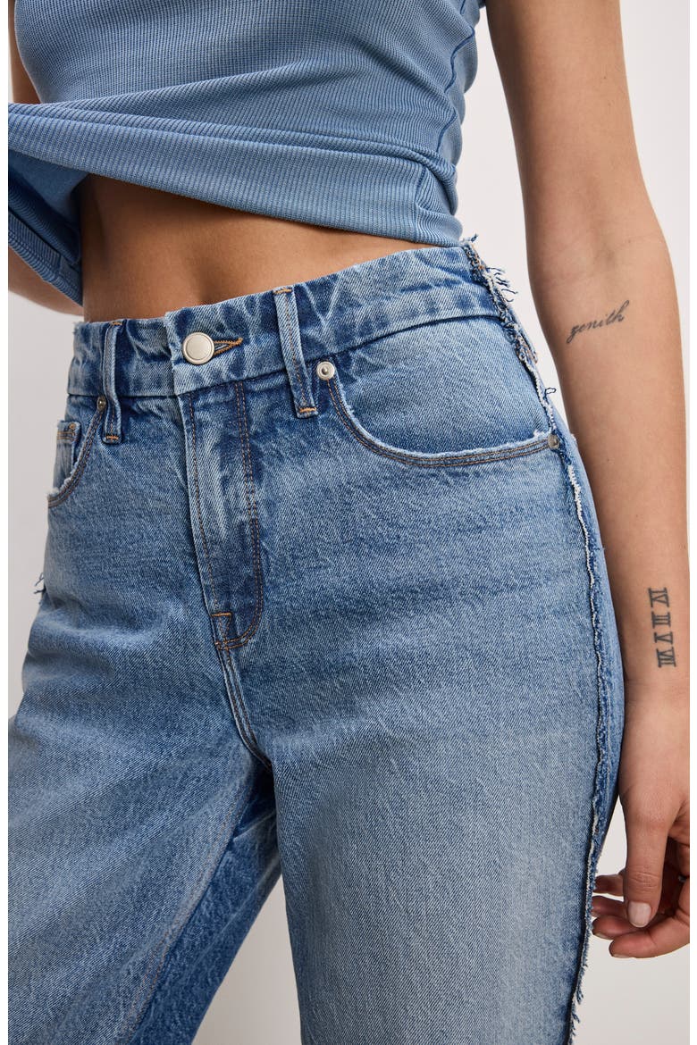 Good '90s High Waist Relaxed Straight Leg Jeans, Alternate, color, INDIGO831
