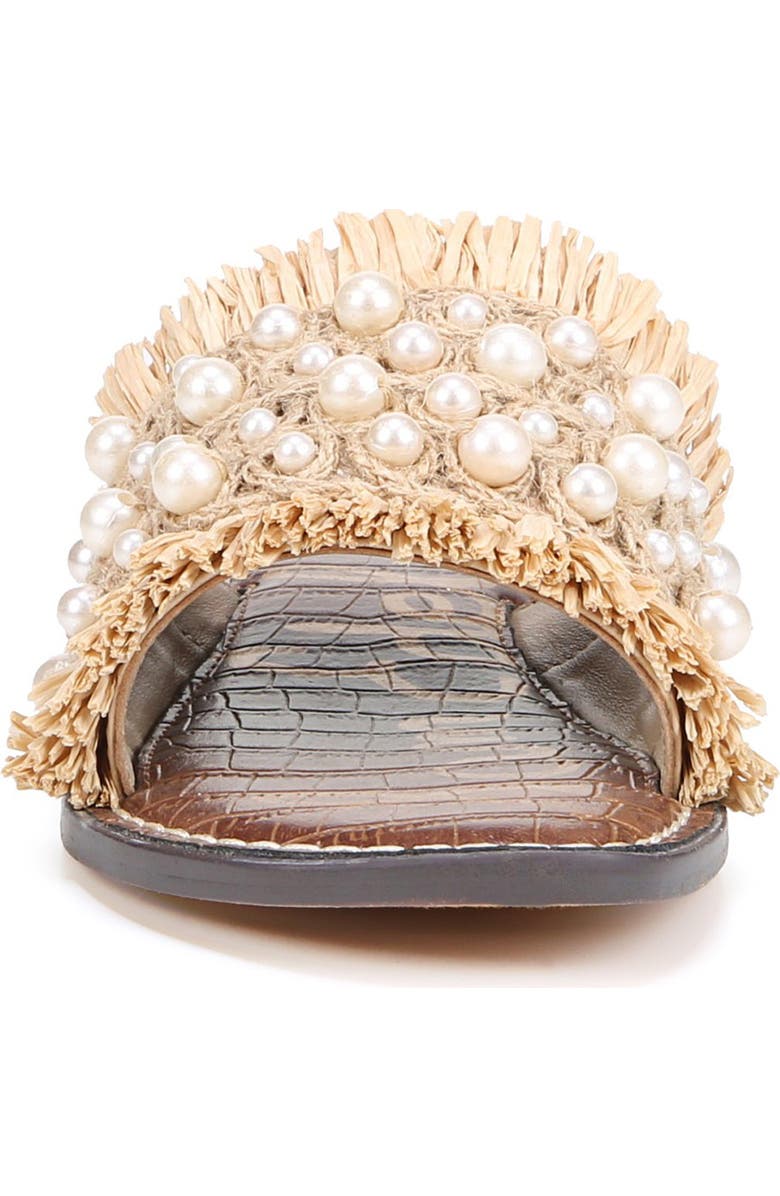 Sam Edelman Guthrie Raffia Slide Sandal, Alternate, color,