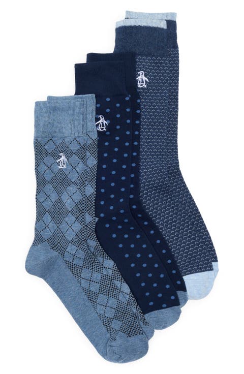 Pico Birdseye Crew Socks - Pack of 3