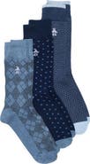 Original Penguin Pico Birdseye Crew Socks - Pack of 3