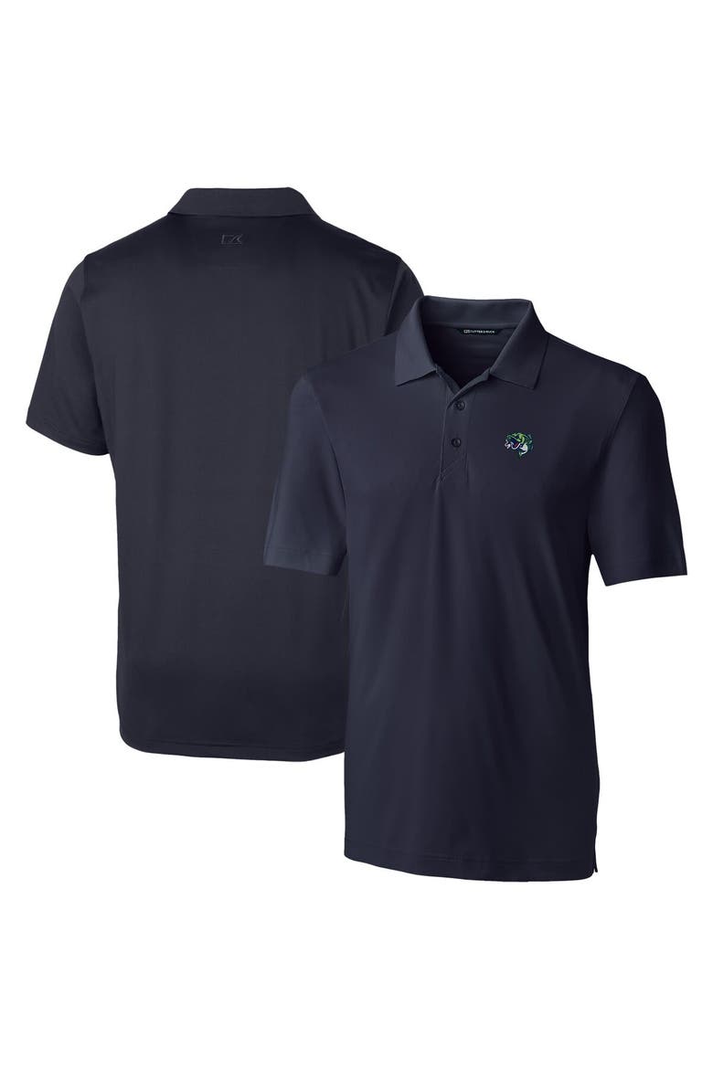 Men's Cutter & Buck  Navy Gwinnett Stripers  Big & Tall DryTec Forge Stretch Polo, Main, color, Navy