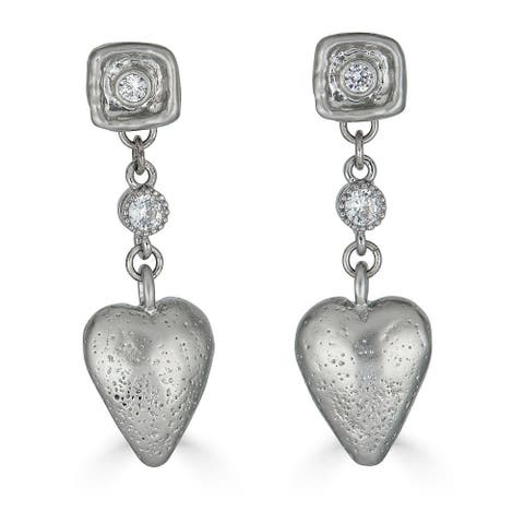 Heart Dangle Earrings