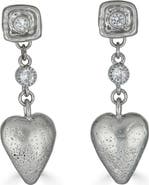 Loni Paul Jewelry Heart Dangle Earrings