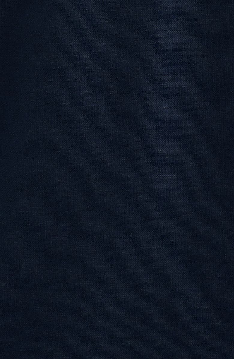 Peter Millar Landon Crown Crafted Long Sleeve Polo, Alternate, color, Navy