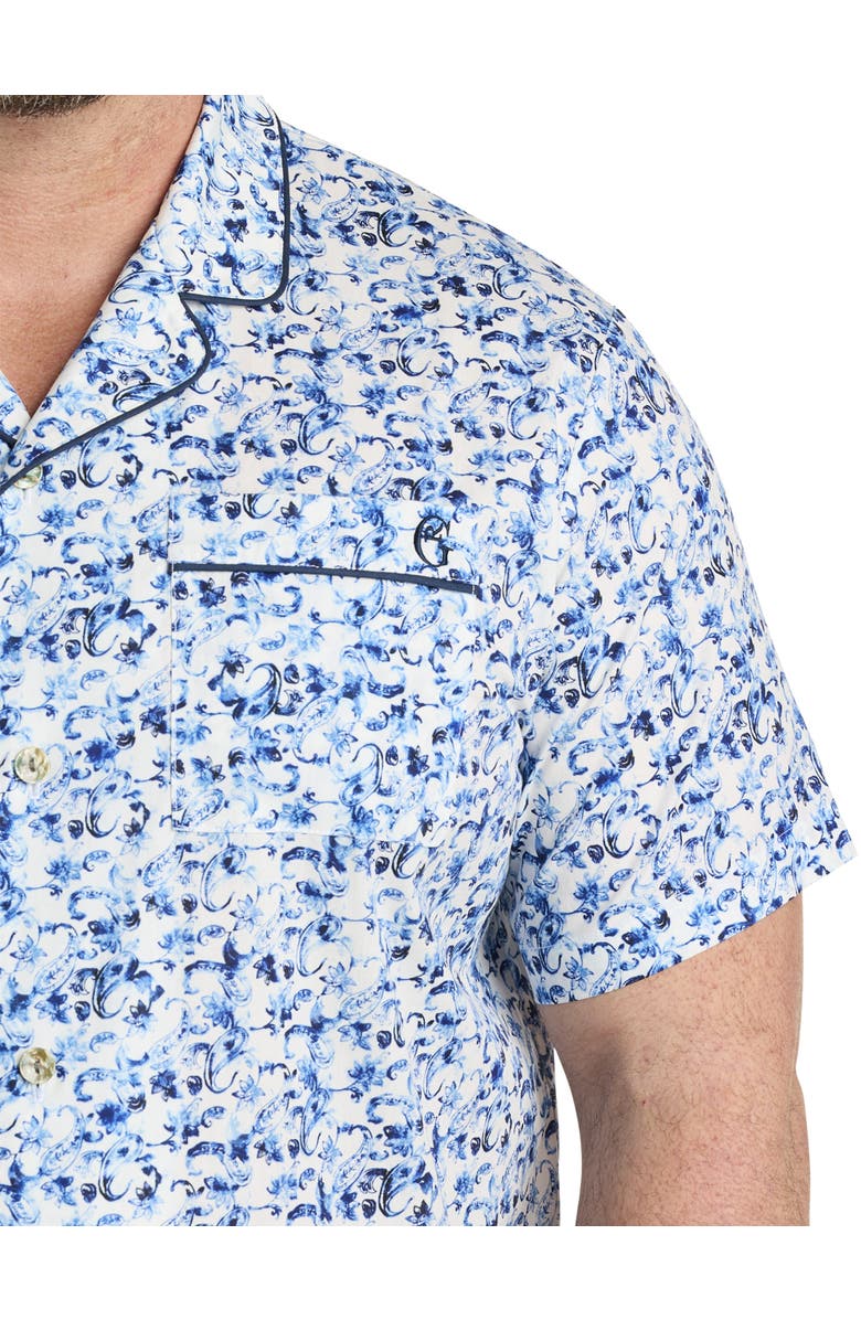 Robert Graham DXL Big & Tall Paisley Pajama Top, Alternate, color, Blue Paisley