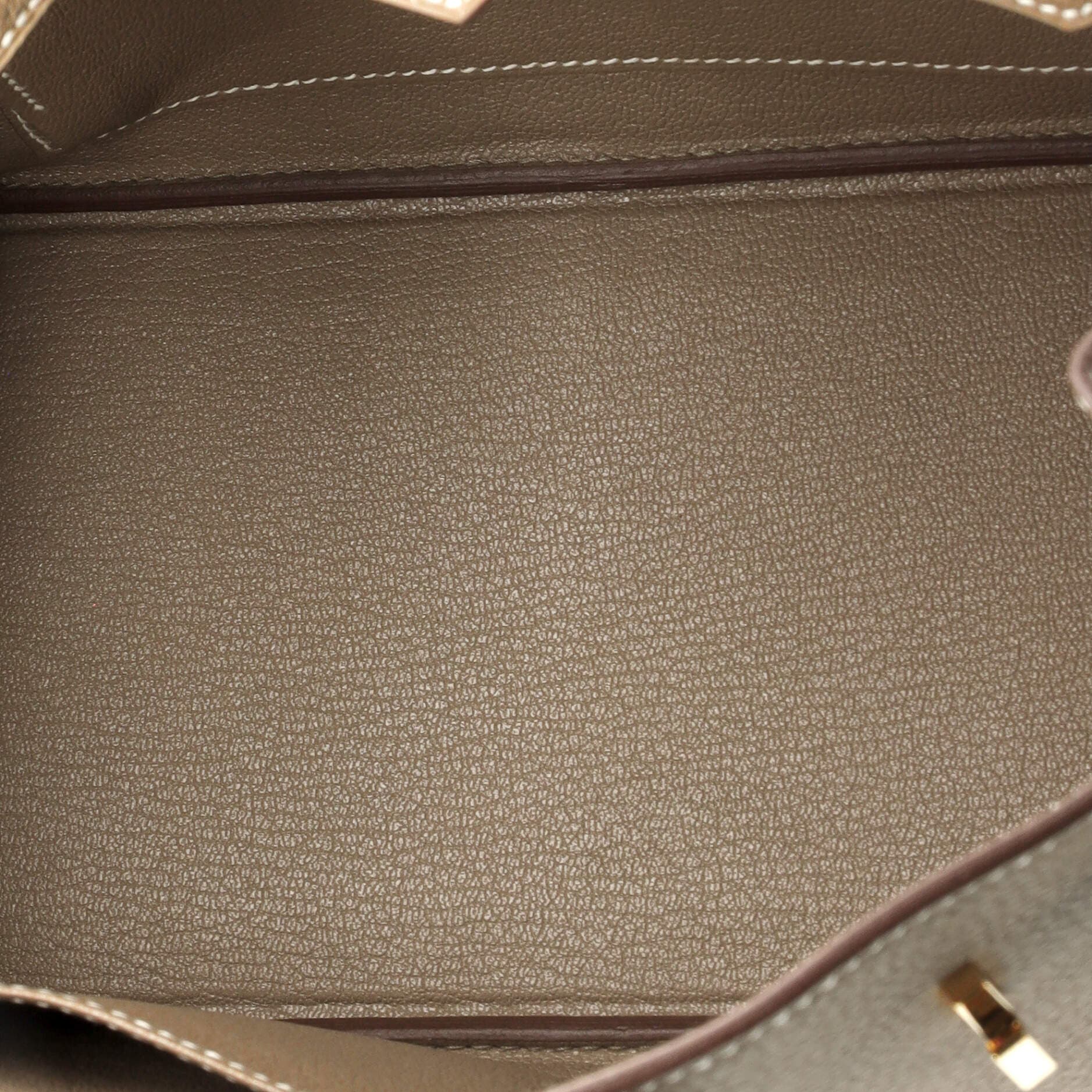 Pre-Owned Hermes Birkin Handbag Grey Togo with Gold Hardware 25, Alternate, color, Etoupe