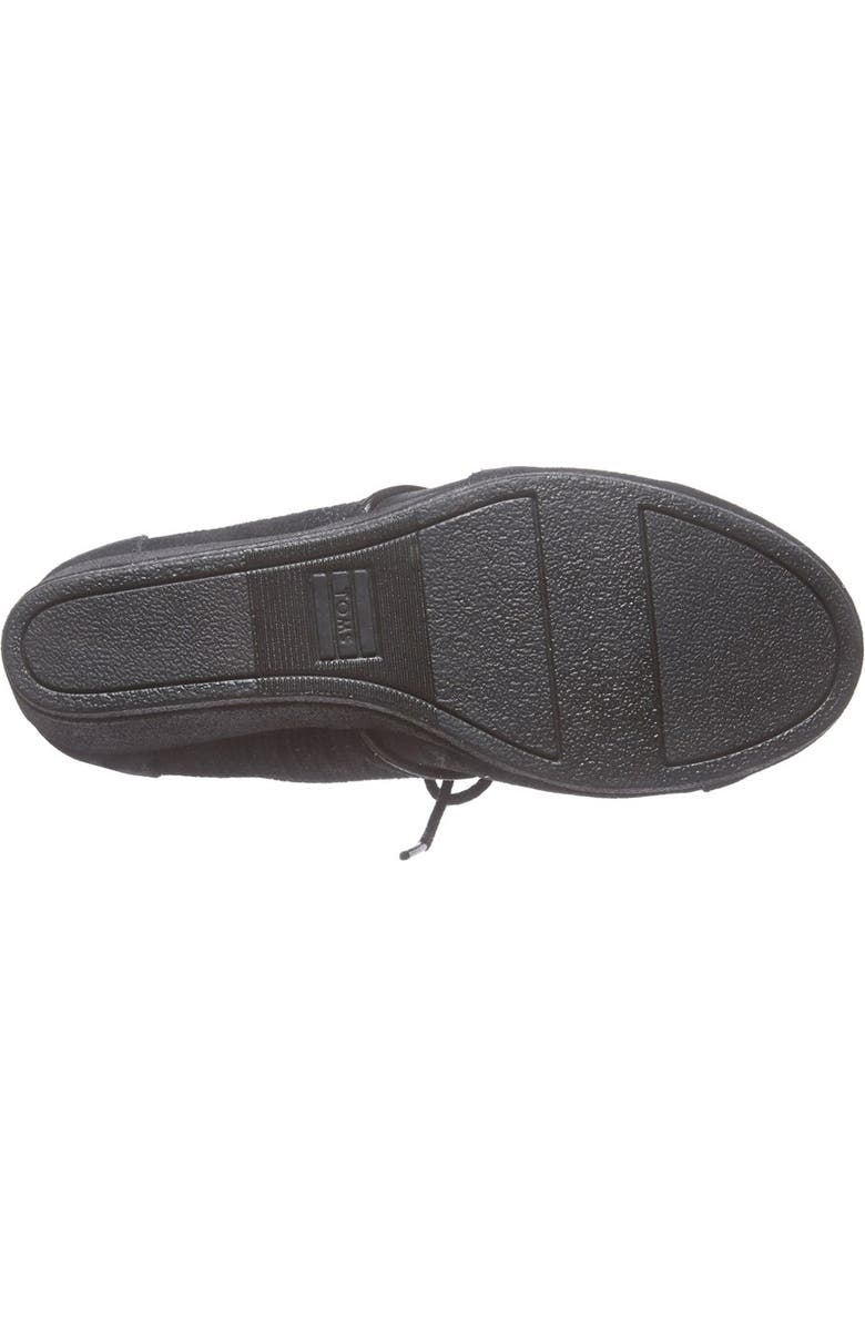 TOMS 'Desert' Wedge Bootie, Alternate, color,