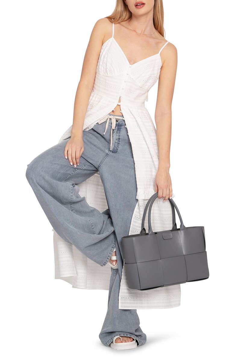 Belle & Bloom Supersitition Tiered Maxi Dress, Alternate, color, White