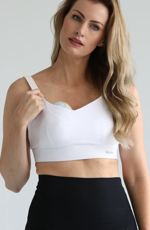 Maeve Run Times Sewn in Cups Nursing and Pumping Sports Bra