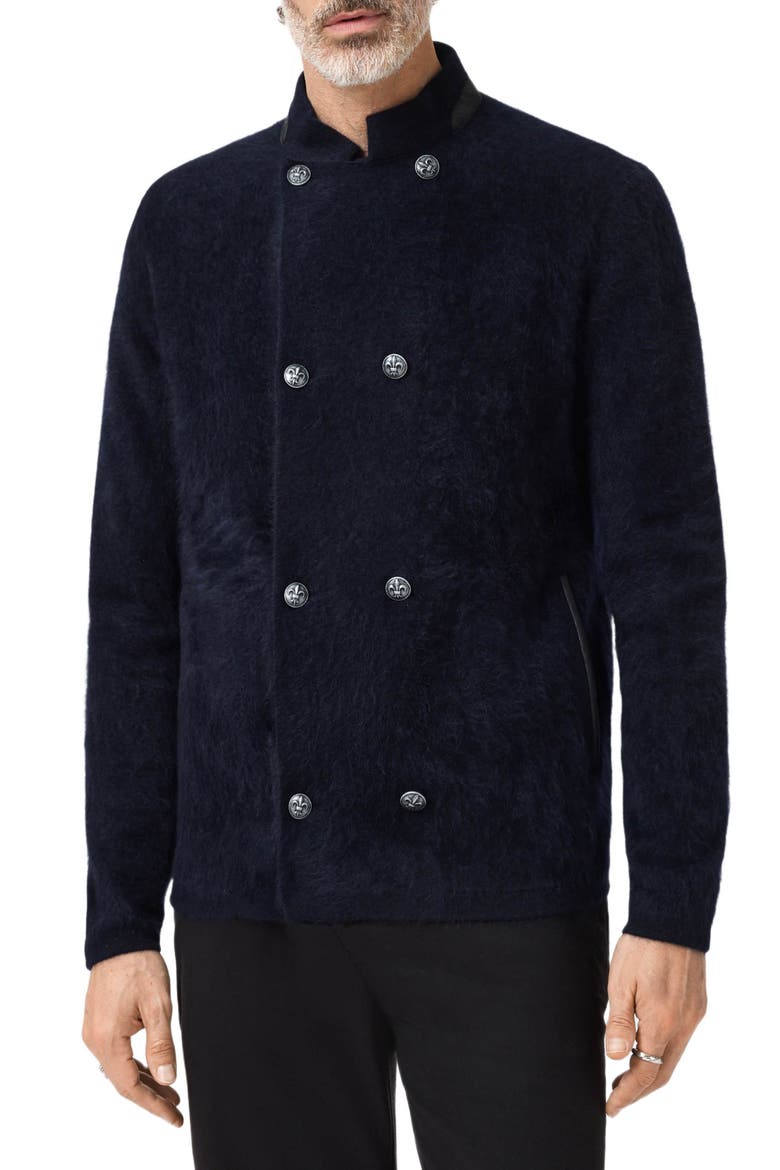 Andrano Cashmere Jacket, Alternate, color, MIDNIGHT