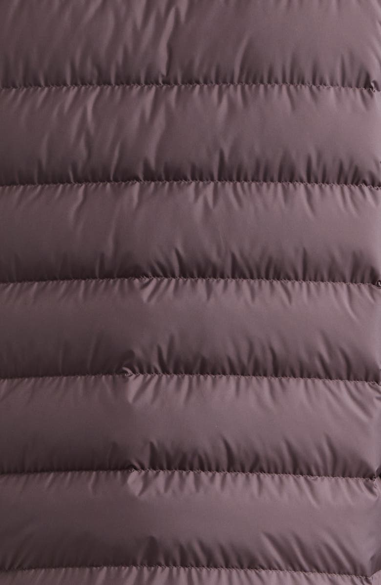 Moncler Lechtal Down Puffer Vest, Alternate, color, Deepest Mauve