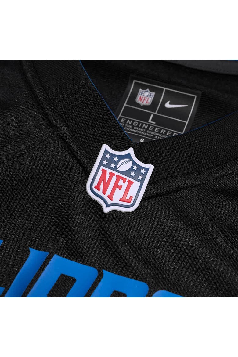 Men's Nike Isaac TeSlaa Black Detroit Lions Alternate Game Player Jersey, Alternate, color, Black