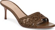 Veronica Beard Tia Macramé Slide Sandal