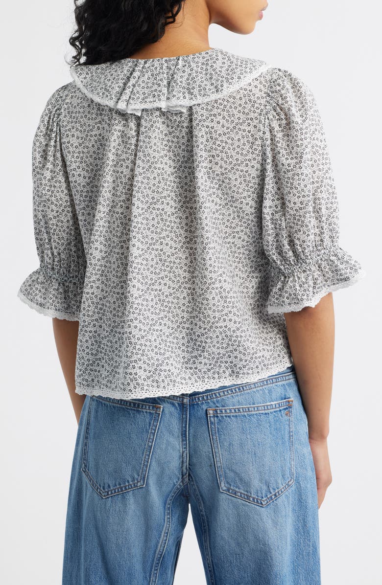 Madewell The Blaire Top, Alternate, color, Lighthouse