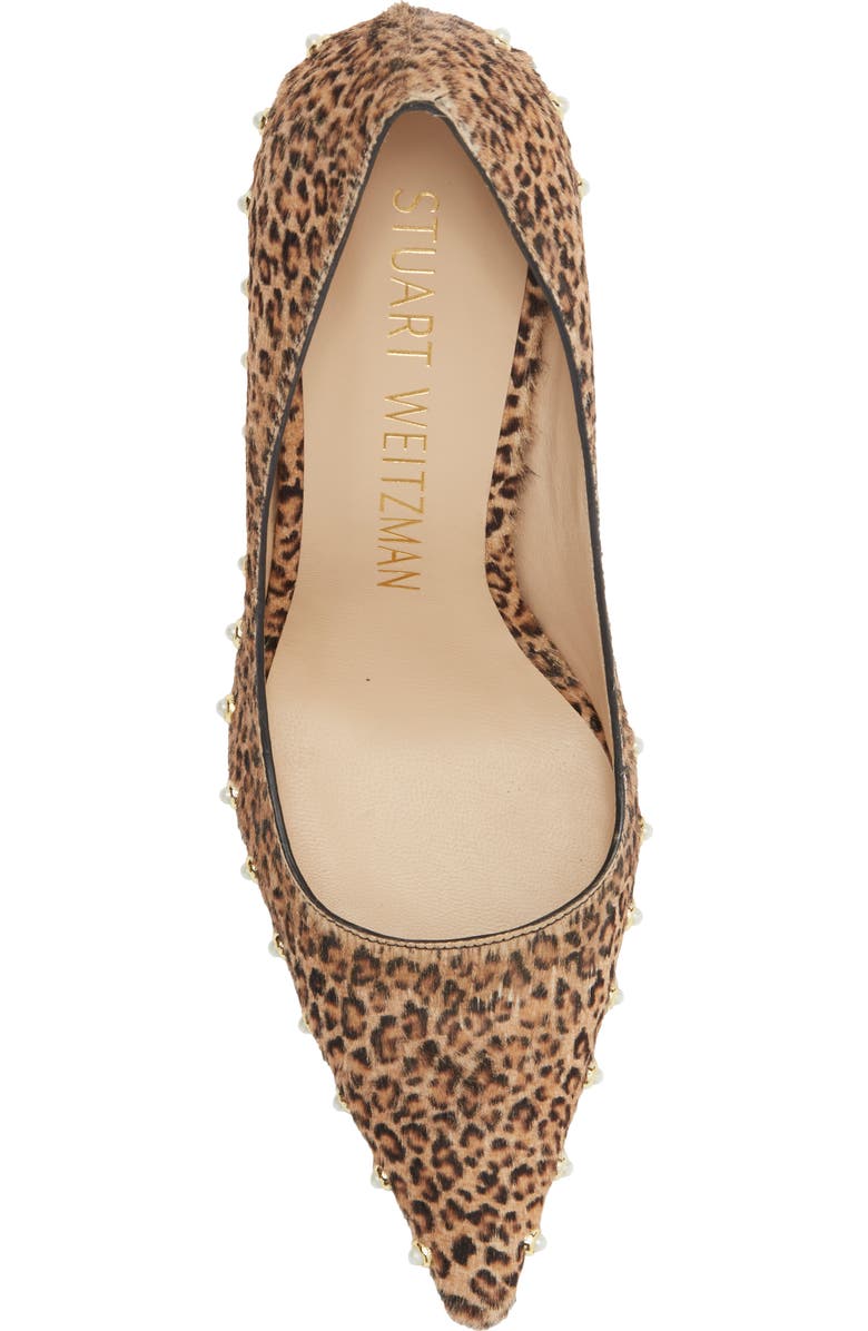 Stuart Weitzman Faux Pearl 100 Pump, Alternate, color, Classic
