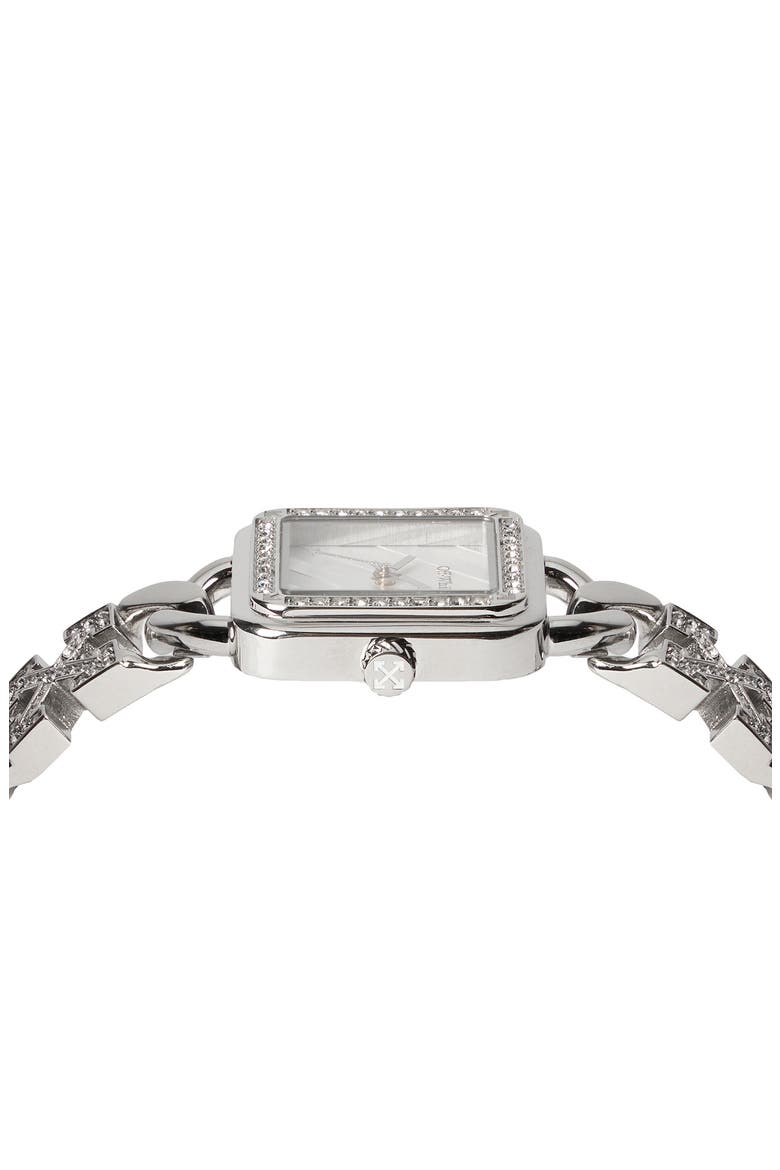 Street Bling Crystal Quartz Watch, 26.5mm, Alternate, color, STAINLESS STEEL