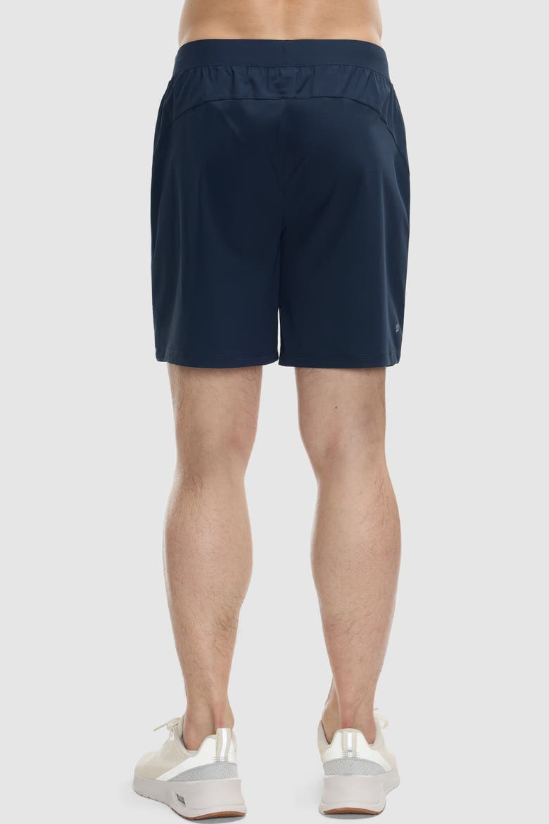 7" Unlined Warp Knit Short, Alternate, color, Deep Navy