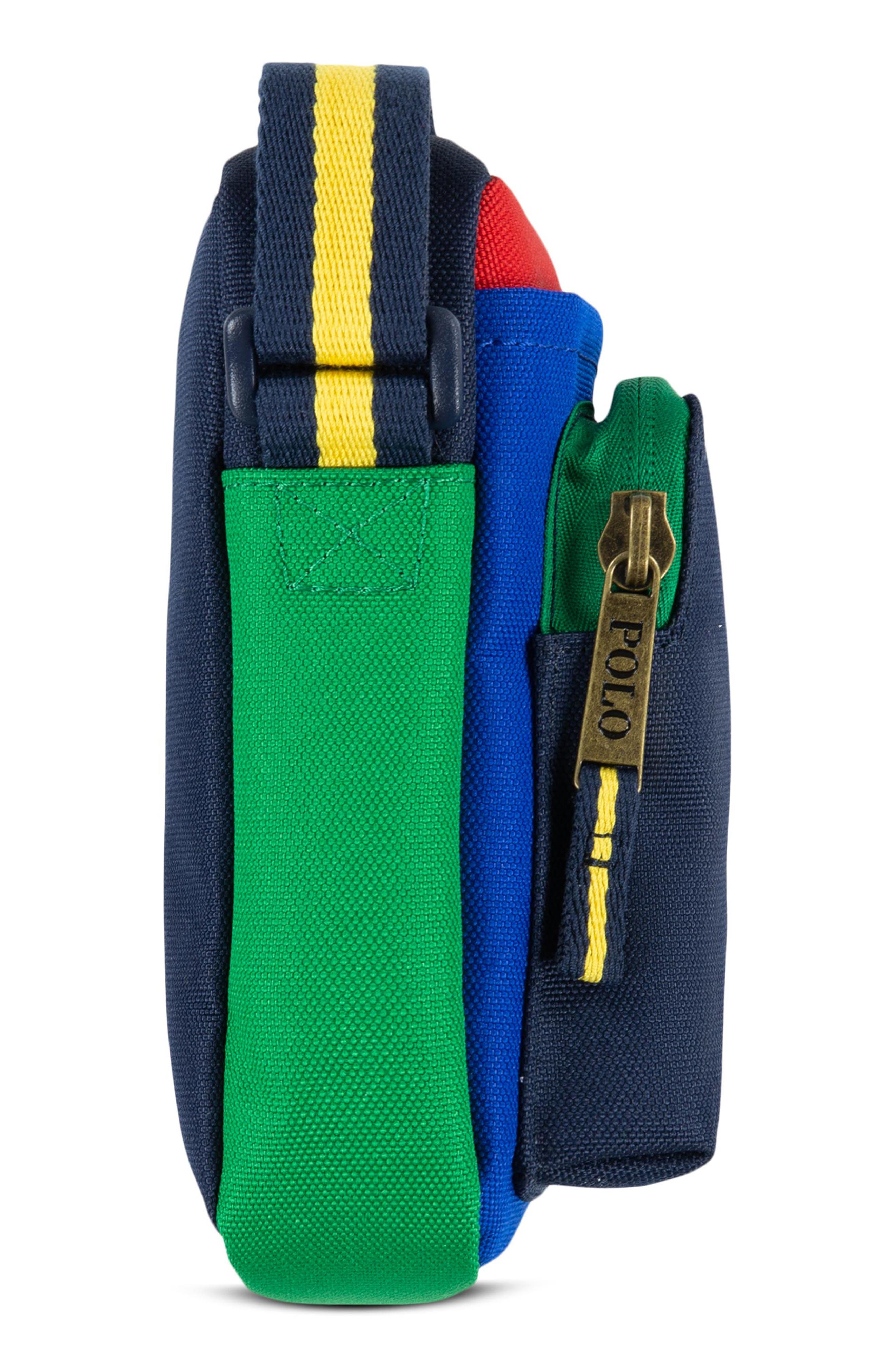 Kids' Colorblock Festival Crossbody Bag, Alternate, color, NAVY MULTI