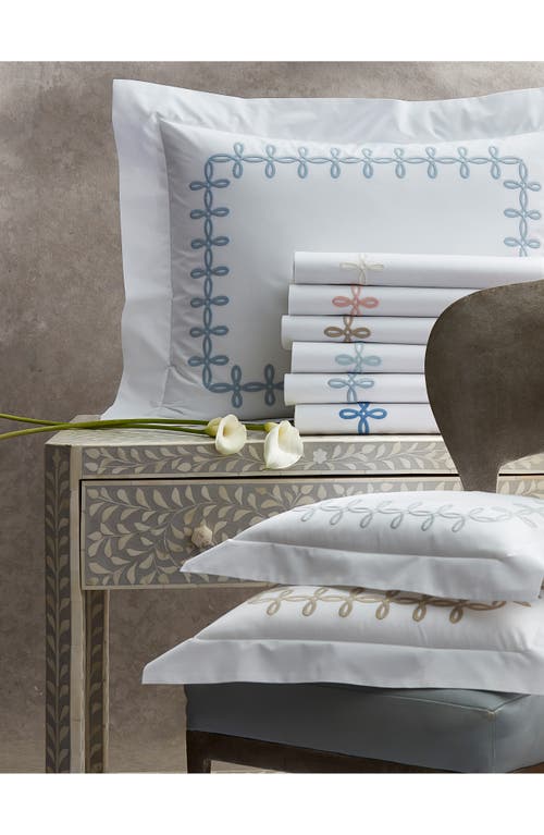 Matouk Gordian Knot Egyptian Cotton Percale Pillow Sham