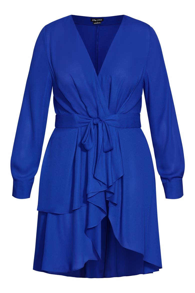 Shibara Wrap Top, Alternate, color, COBALT