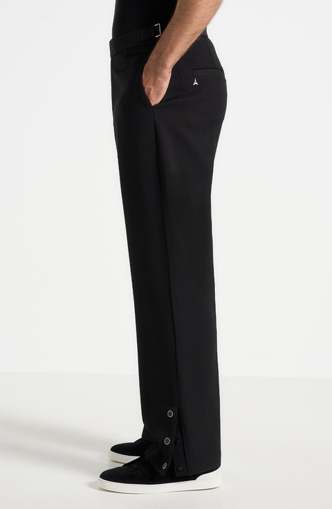 Boris Relaxed Fit Tailored Button Cuff Trousers