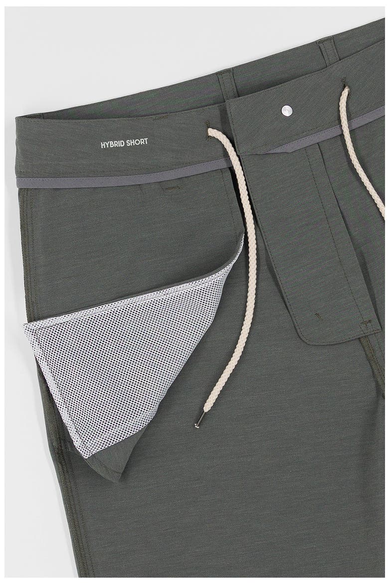 6-Inch Hybrid Shorts, Alternate, color, GUNMETAL