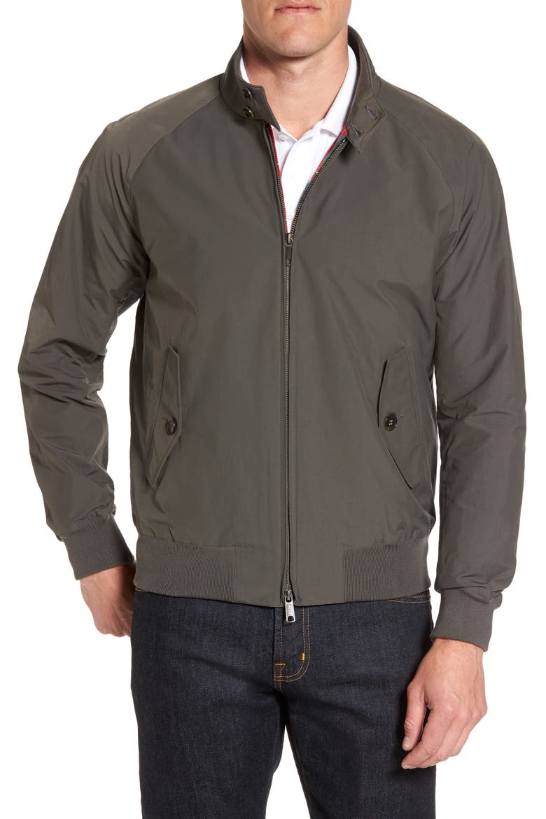 G9 Water Resistant Harrington Jacket, Main, color, SHADOW