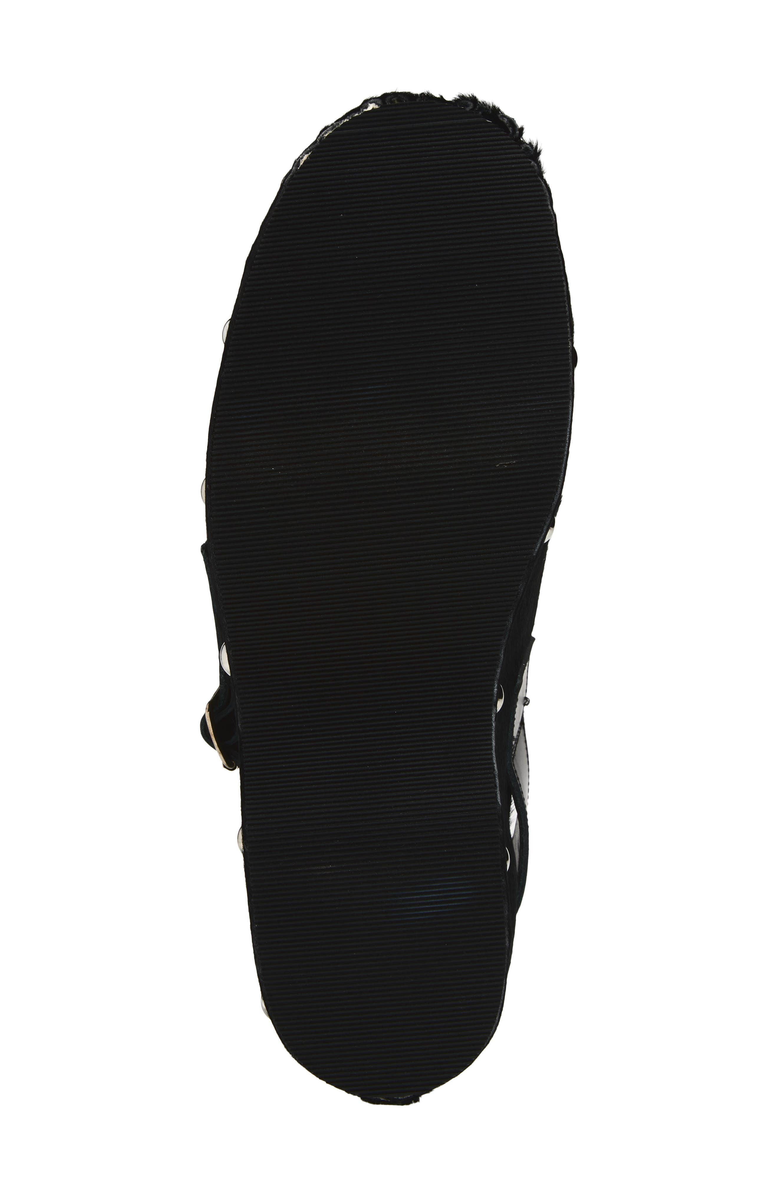 Studded Slingback Clog, Alternate, color, BLACK